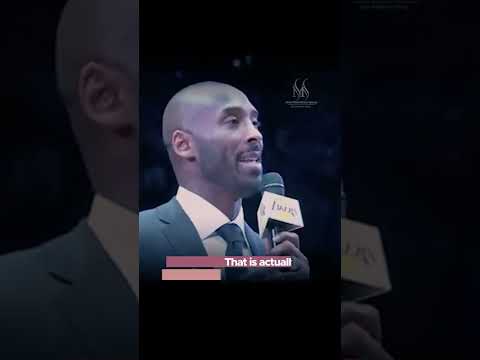 It's Not The Destination, It's The Journey - Kobe Bryant Motivational Speech