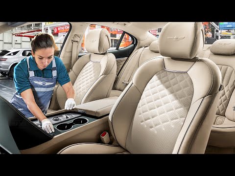 럭셔리한 제네시스 GV70을 생산하는 미국 공장 내부