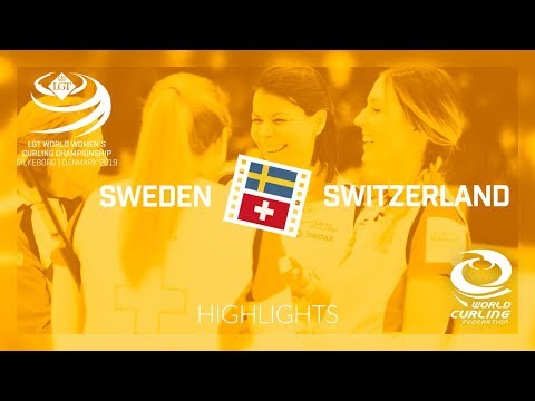 HIGHLIGHTS: Sweden v Switzerland - gold medal game - LGT World Women's Curling Championship 2019