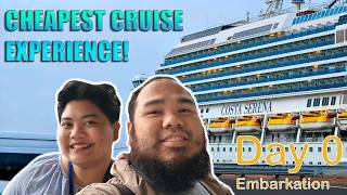 CHEAPEST CRUISE EXPERIENCE - Costa Serena in Manila Vlog - Day 0 Embarkation