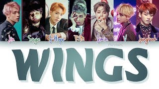 BTS (방탄소년단) - Outro: Wings (Color Coded Lyrics Eng/Rom/Han)