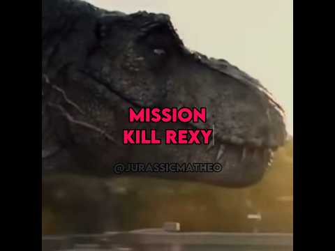 Mission Kill Rexy ☠️ #jurassicpark #jurassicworld #jurassic #edit #shorts #rexy