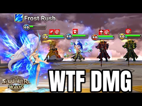 This Player abuses his Enemies with Snail Cleaves. - Summoners War