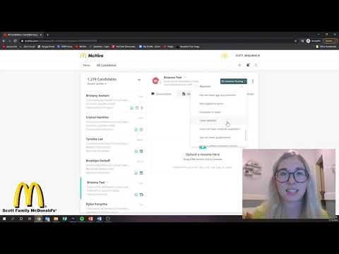 Mchire Mcdonalds Application