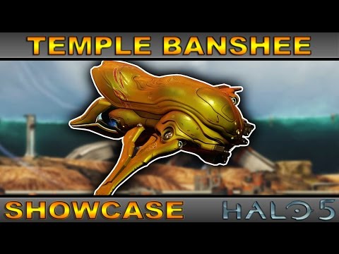 Temple Banshee - Ultra Rare Vehicle Showcase - Halo 5 Guardians
