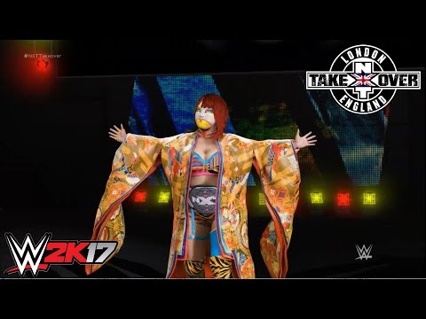 WWE 2k17 - Asuka vs. Emma: NXT Women's Championship | PS4 Gameplay