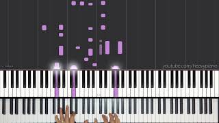 Hooverphonic - Nirvana Blue Piano Synthesia Cover