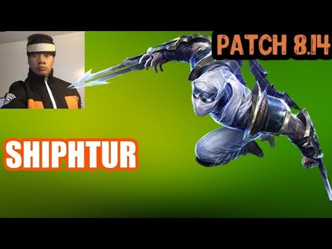 Shiphtur | ZED vs RYZE | ZED Mid | Challenger Gameplay | Patch 8.14