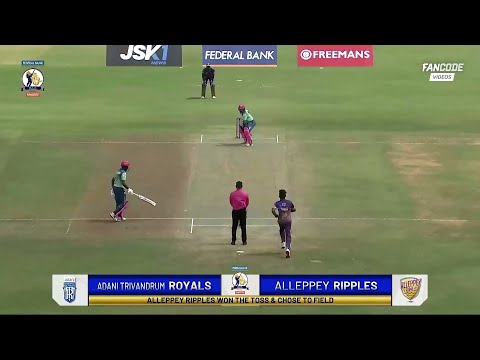 Match 27 Adani Trivandrum Royals vs Alleppey Ripples | HIGHLIGHTS