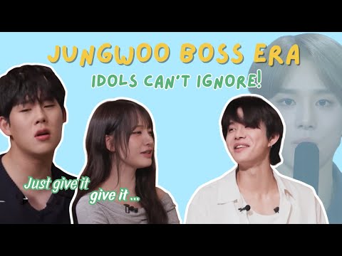 When Jungwoo’s BOSS part is too Iconic for Idols to ignore 🔥