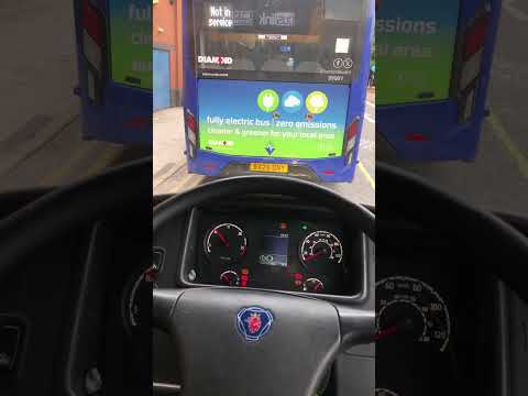 Reving the hell out of Buslinks Omnicity (67) #busesinaction #fortheloveofbuses #shorts #scania