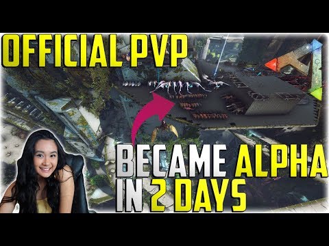 Becoming The Alpha Tribe In Two Days - Ark Official PvP - Ark Extinction