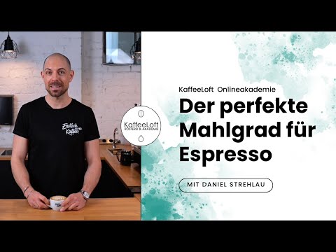 Adjusting your coffee grinder for espresso! The perfect grind for espresso...