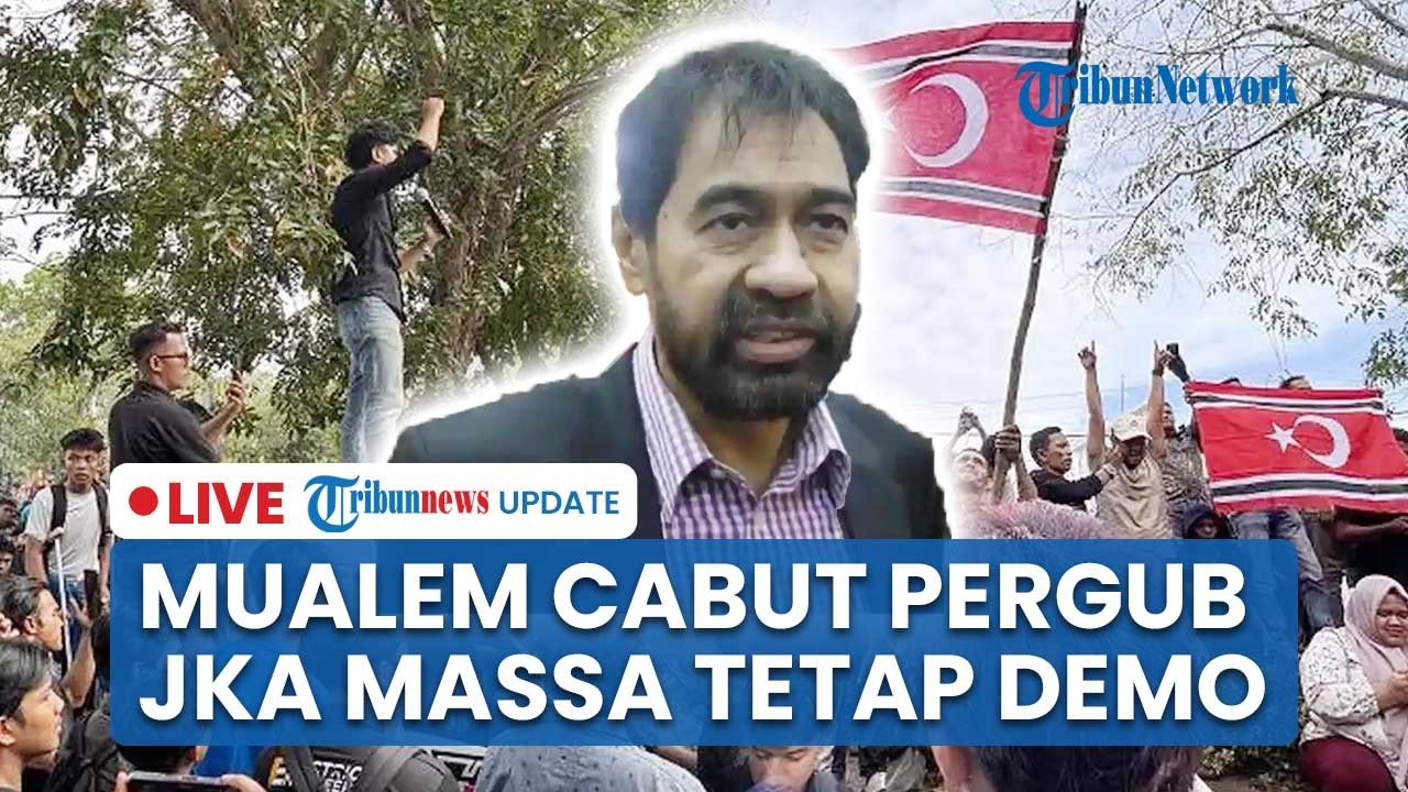 LIVE: Gubernur Aceh Mualem Resmi Cabut Pergub JKA, Massa ARA Tetap Lanjutkan Demo Jilid IV