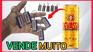 essa ideia com latinha é incrível