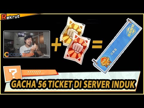 🔥🔥56 TICKET GACHA DI SERVER INDUK HASILNYA NEGATIVE (AMPAS IS BACK) - ONE PUNCH MAN:The Strongest