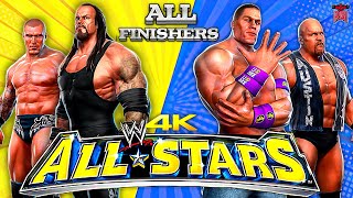 WWE All Stars (PS3)(2011)(All Signature and Finishing Moves) in 4K / 60fps #RETRO GAMING INDIAN