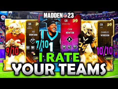 I RATE YOUR TEAMS EP. 36 - Madden 23 Ultimate Team