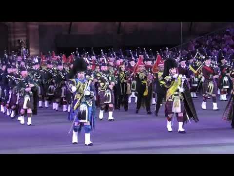 Massed Pipes & Drums Basel Tattoo 2025