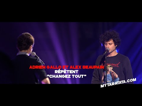 Les coulisses des répètes avec Adrien Gallo & Alex Beaupain (2021)