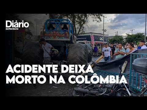 Acidente com monster truck deixa três mortos e mais de 30 feridos na Colômbia