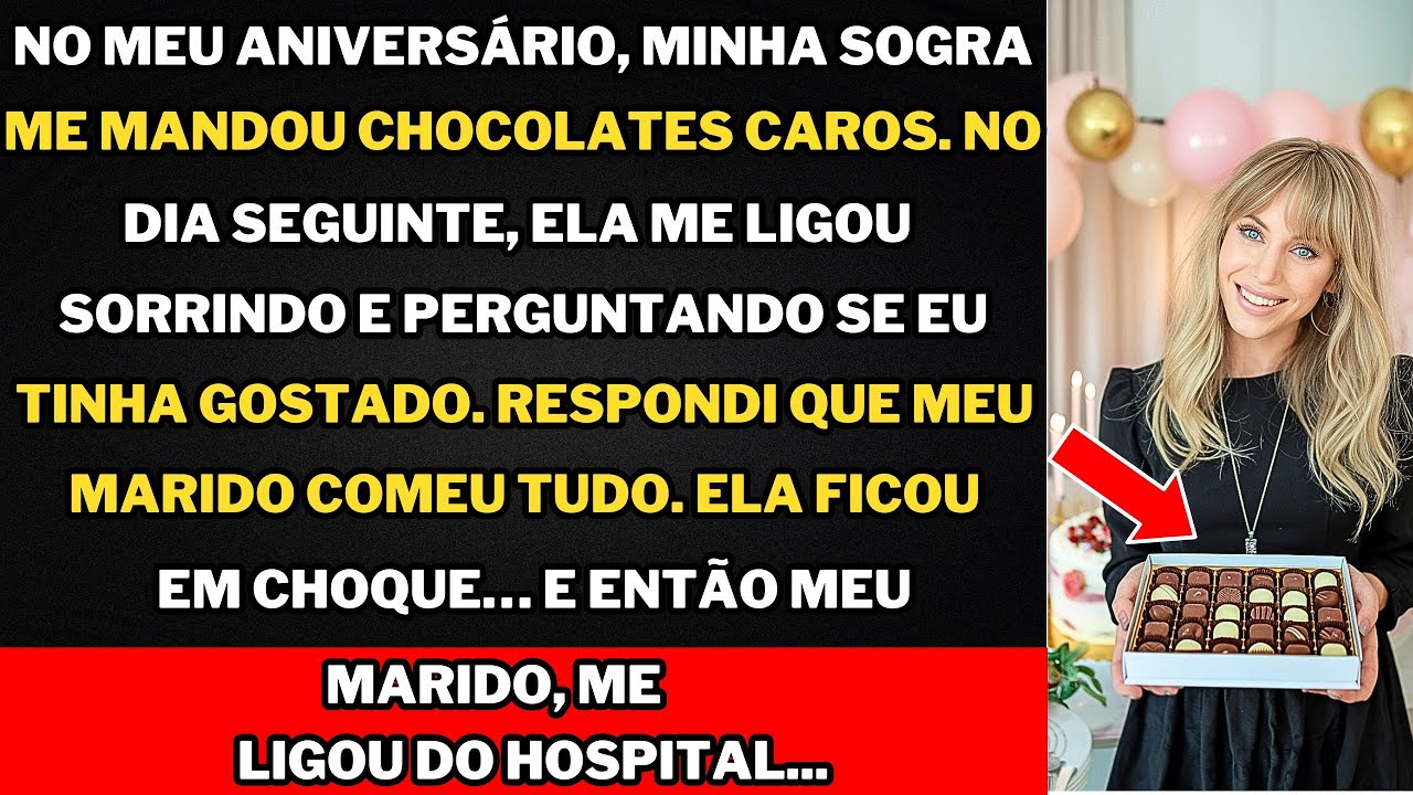 "Ganhei chocolates da minha sogra no meu aniversário… mas meu marido fez algo imperdoável com eles!"