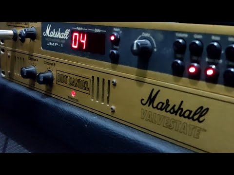 Marshall JMP-1 Pre Amp & Marshall Valvstate 8008 Power Amp (Demo by Didy Dandel)