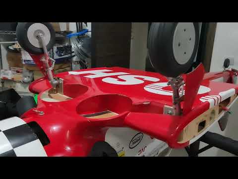 CARF-MODELS AT-6 harvard Retracts Pneumatic conversion.