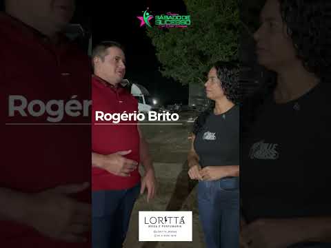 Cleide Domingos entrevista Rogério Brito na vaquejada de Granito PE