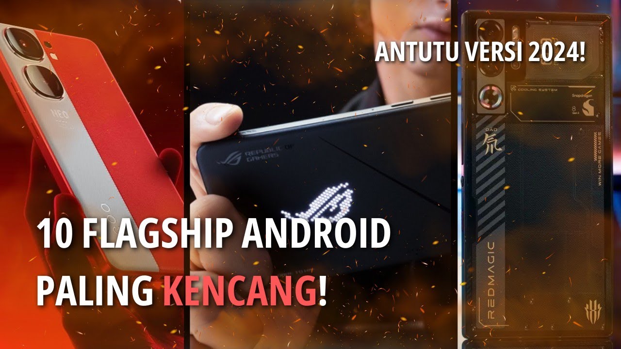 10 HP FLAGSHIP ANDROID TERKENCANG🔥 VERSI ANTUTU 2024❗