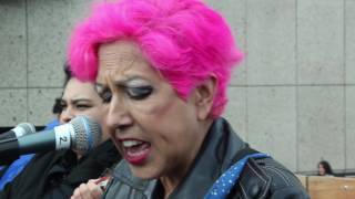 Alice Bag - White Justice (Live at the International Women's Day March)