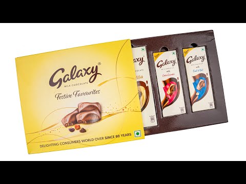 Galaxy Milk Chocolate Festive Favourites