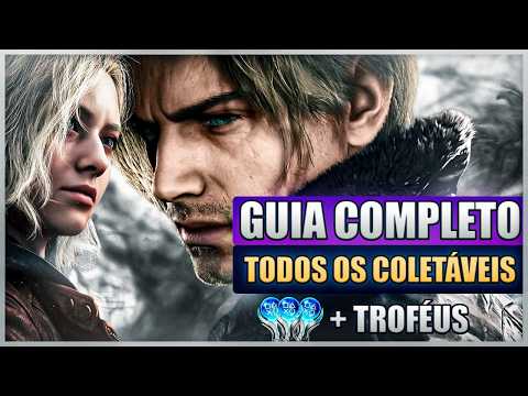 🏆 RESIDENT EVIL 9 REQUIEM – TODOS OS COLETÁVEIS E TROFÉUS | GUIA COMPLETO | PLATINA GARANTIDA