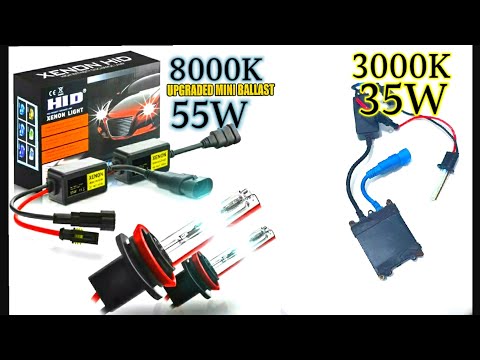 HID XENON BULB REPLACEMENT (3000K - 8000K)