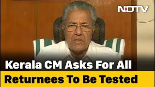 Covid-19 News: Pre-Flight COVID-19 Test Mandatory For Expats Returning To State: Pinarayi Vijayan - Download this Video in MP3, M4A, WEBM, MP4, 3GP