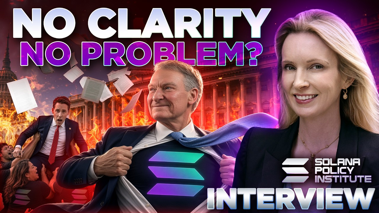CLARITY Backlash Begins!🔥SEC Rallies Solana! 🚀INTERVIEW Solana Policy Institute Kristin Smith