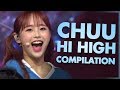LOONA Chuu Hi High Live High Note Compilation