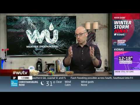 Winter Storm Jonas: 1/21 6pm-8pm on The Weather Channel