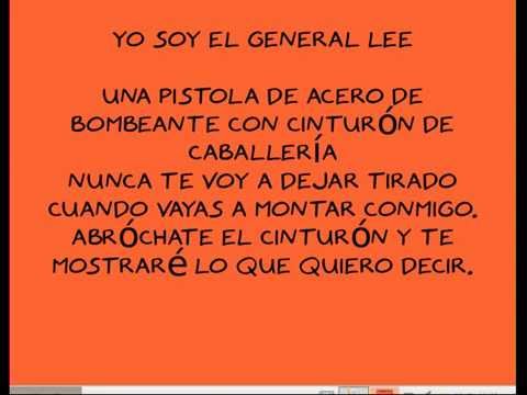 The General Lee , Johnny Cash, con letra en español