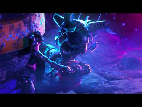 Cassie destroys Ruined Roxanne Wolf (FNAF: Security Breach Voice Line Animated)