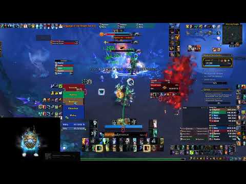 Mists of Tirna Scithe Mythic +17, Restoration Shaman (Tyrannical, Raging, Volcanic)