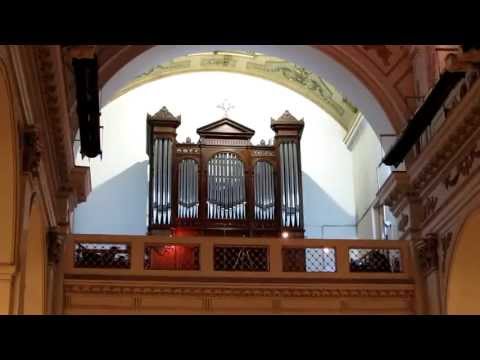 Hans-André Stamm - Recital de órgano - Live in Santiago Chile 2013 HD
