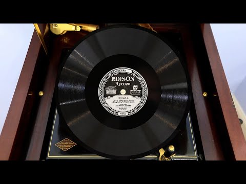 "Let's Wonder Away", The Ponce Sisters, Edison Diamond Disc record 51646-L