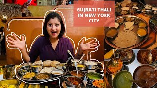 Gujarati Thali in New York City| Vatan Restaurant| Albeli Ritu