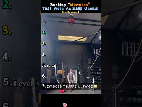 Ranking “Mistakes” That Were Actually Genius 💀#fail #success #video #funny