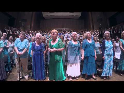 Let The River Run, Gordano Gorgeous Chorus & Gurt Lush Choir, Colston Hall, 4th July 2015