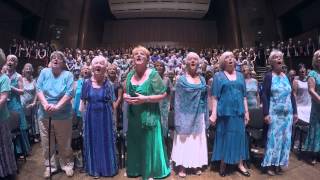 Let The River Run, Gordano Gorgeous Chorus &amp; Gurt Lush Choir, Colston Hall, 4th July 2015