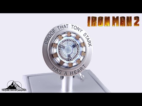 King Arts Iron Man 2 Arc Chest Reactor 1/1 Scale Replica Video Review