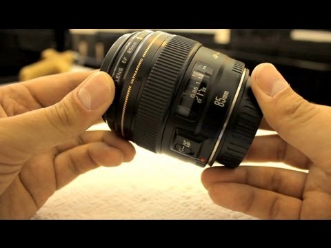 Objektyvas Canon EF 85mm f/1.8 USM video