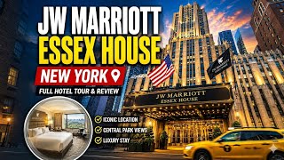 [4K] Luxury Hotel Tour | 🇺🇸 NEW YORK, JW Marriott Essex House New York